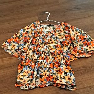 Shein Floral Blouse